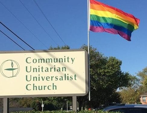 Pride flag stolen from Unitarian Church in Plano