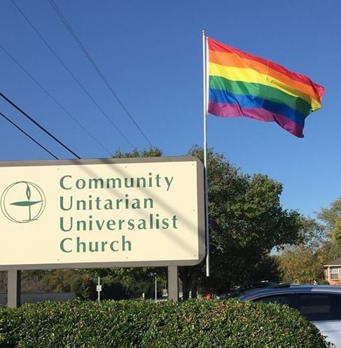 Pride flag stolen from Unitarian Church in Plano