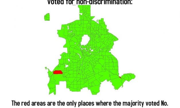 Only 8 precincts in Dallas voted against nondiscrimination