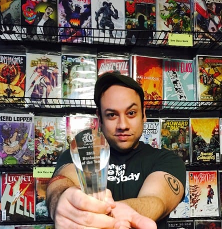 Gay-owned Red Pegasus comic shop named Business of the Year