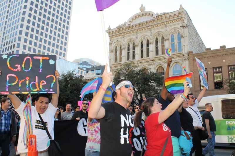 PHOTOS: Advocates march on Austin before Lobby Day