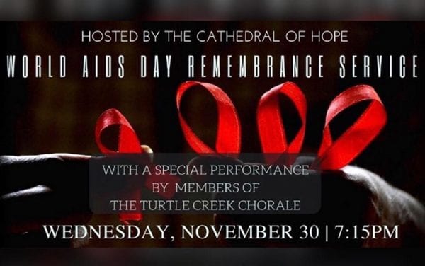 Chorale performs at Cathedral World AIDS Day service