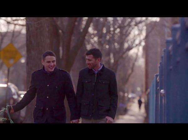 Gay couple in video invites Hillary to their wedding