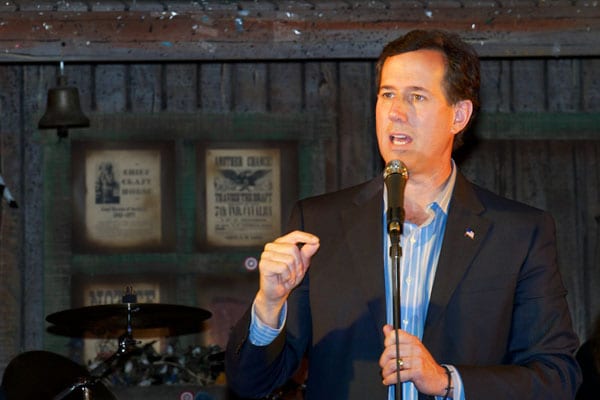 Former Pennsylvania Sen. Rick Santorum ends presidential campaign