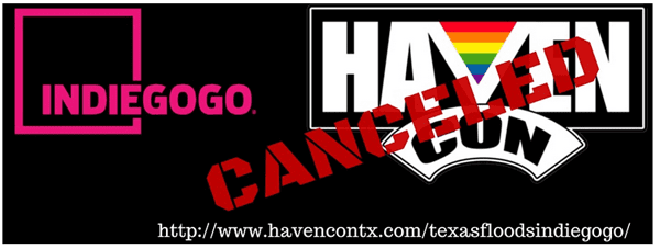In light of flooding, HavenCon suspends Indiegogo fundraising