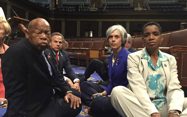 Congressman John Lewis calls on House leadership to bring gun reform vote to the floor