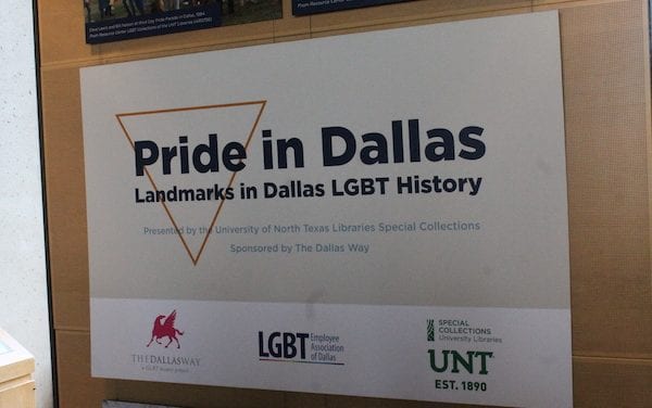LGBT history exhibit goes on display at Dallas City Hall