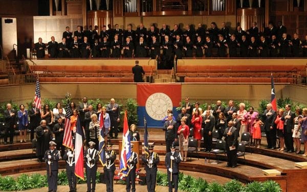Turtle Creek Chorale performs at Dallas City Council swearing-in ceremony