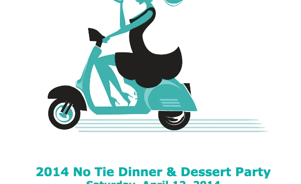 No Tie Dinner & Dessert Party set for Saturday