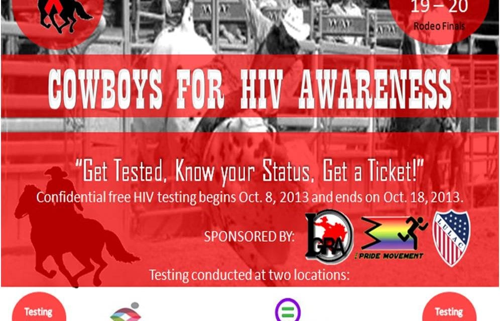 Local groups partner with Gay Rodeo Association for HIV testing, awareness