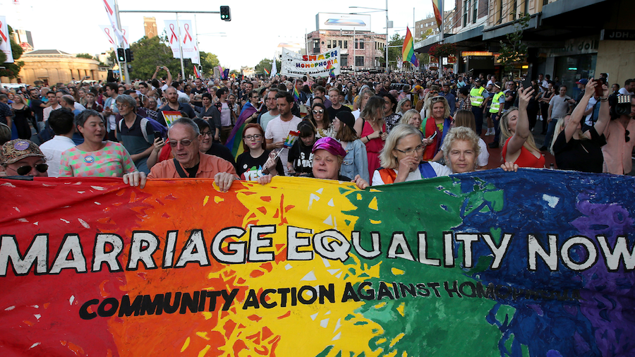 Same-sex marriage begins in Australia