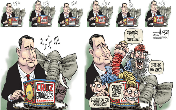 Ted Cruz and his loony friends