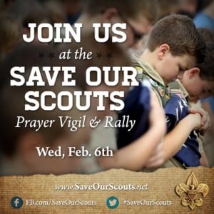 GOP lawmakers sign letter opposing BSA policy change; prayer rally set