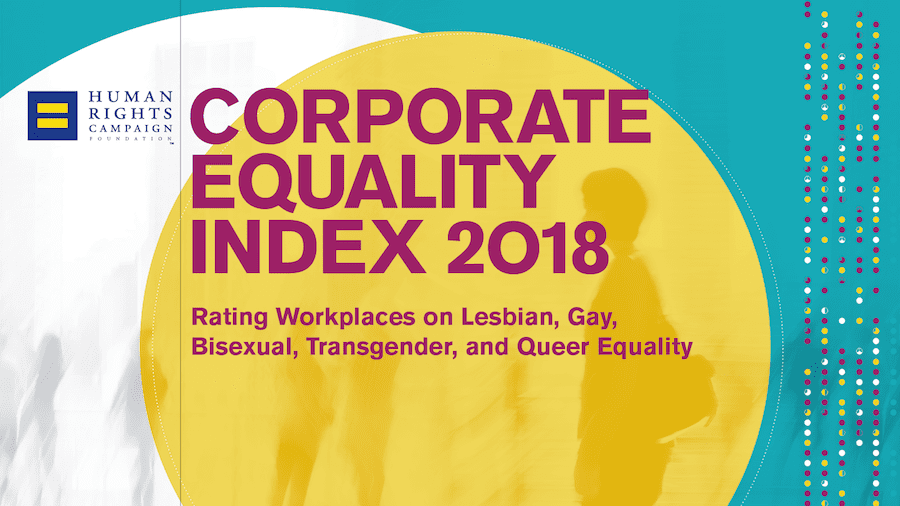 Exxon gets a 95 on the Corporate Equality Index