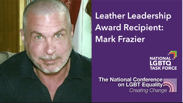 Frazier to receive Leather Leadership Award at Creating Change