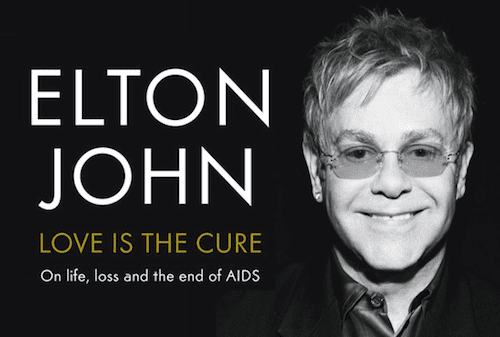 GIVEAWAY: Elton John’s new book “Love is the Cure”