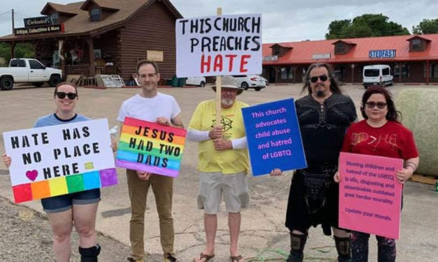 Divine Disbelief YouTube show hosting protest outside anti-LGBT church in Fort Worth