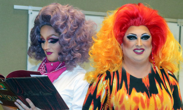 UPDATE: Packed house greets drag queen story tellers