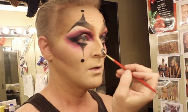 DVtv: Jenna Skyy demonstrates a ‘scary clown’ makeup for Halloween