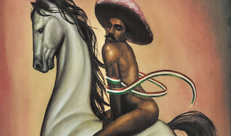 Gay Zapata painting stirs debate