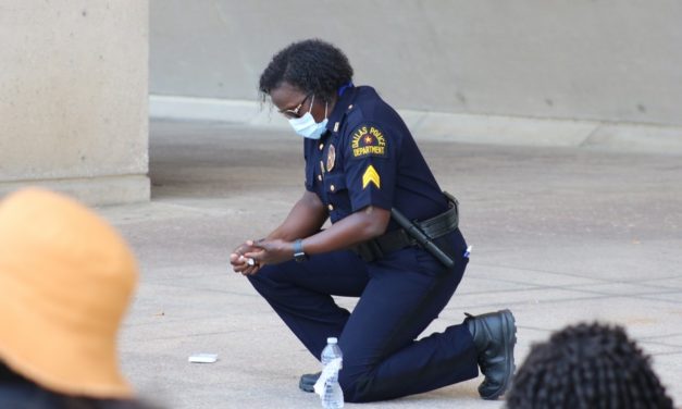 Police rally with public for Black Lives Matter