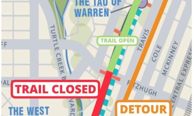 One mile of Katy Trail to close for 2 months