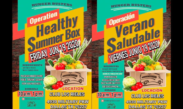 Los Rieles launching Operation Healthy Summer Box