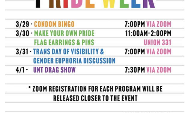 UNT holds first Pride Week