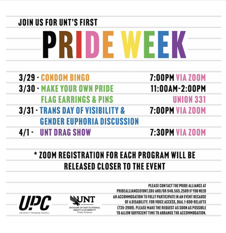 UNT holds first Pride Week Dallas Voice