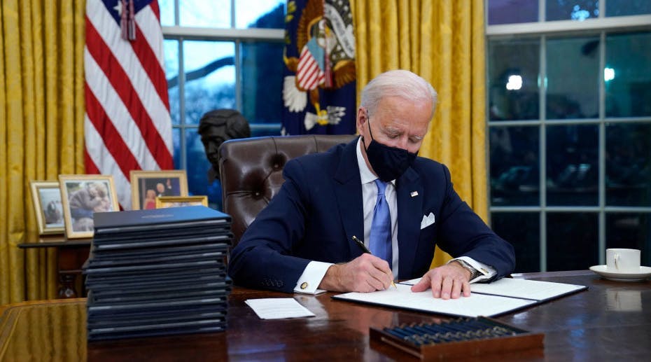 Biden signs executive orders protecting students, women from discrimination