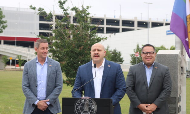 PHOTOS: Flag raising at Dallas Love Field