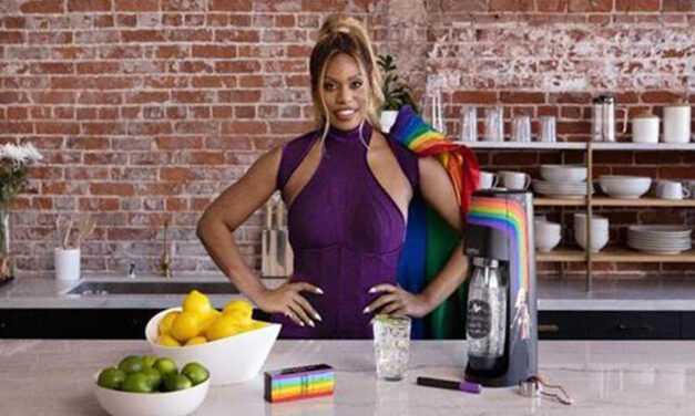 Laverne Cox gets animated for SodaStream