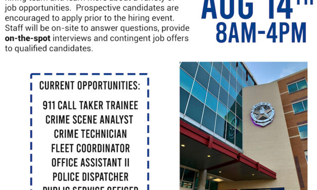 Dallas Police holding 911 hiring event