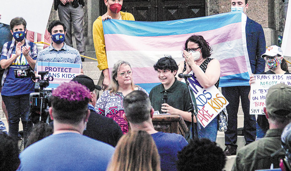 2021 Year in review: News • Texas  Legislature wages war on trans youth, minority voting