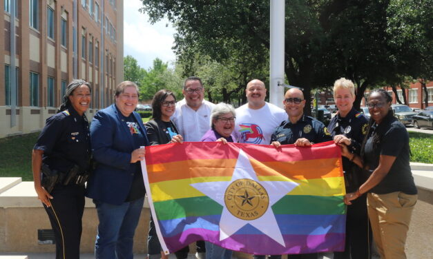 Dallas officials raise city Pride flags