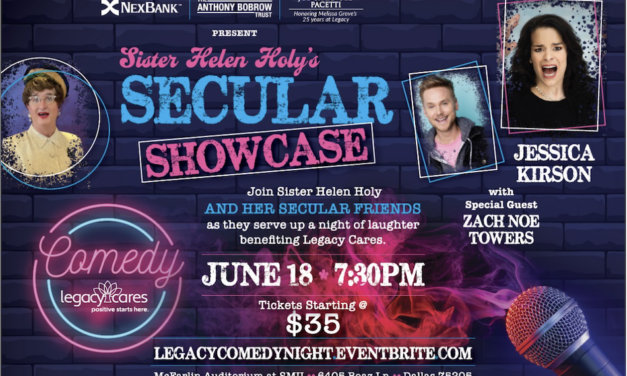 Sister Helen Holy hosts an evening of comedy