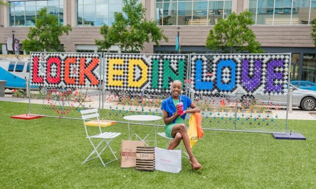 Shops at Park Lane opens Pride installation