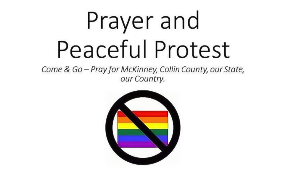 Protest planned outside McKinney Pride event Dallas Voice