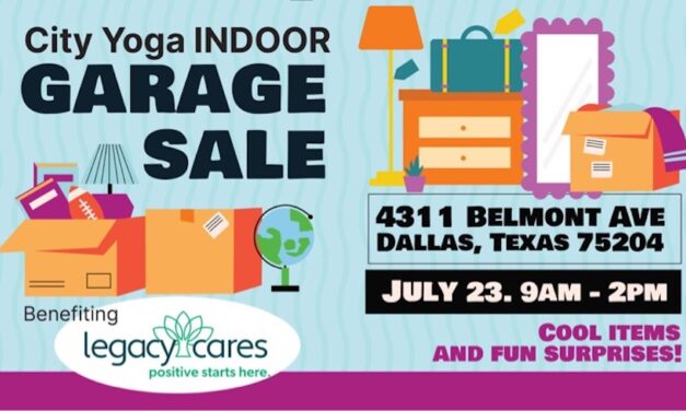 Garage sale benefits Legacy Cares