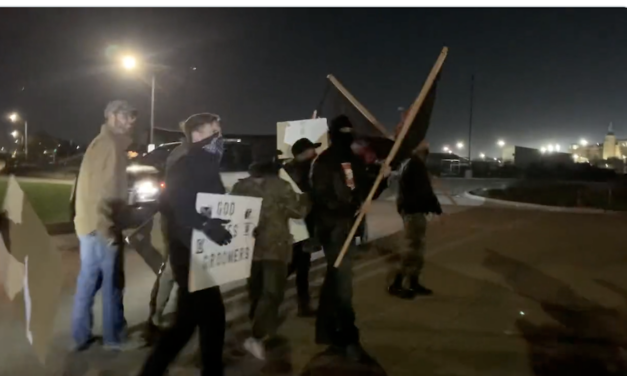 Nazis join Neidert protest in Grand Prairie