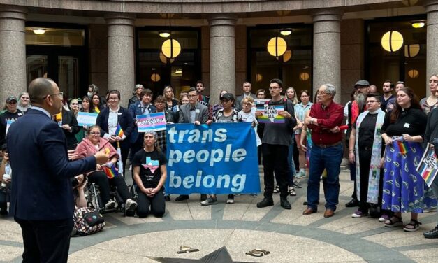 Trans supporters rally at Texas Capitol