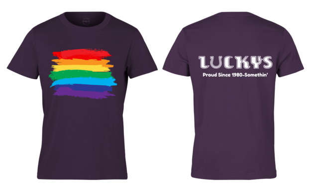 Pride 2023: Lucky’s celebrates Pride with its 2023 tee and a cocktail