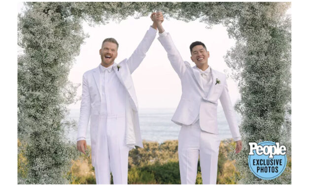 Pentatonix’s Scott  Hoying marries Mark Manio