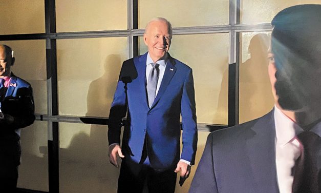 An evening with Joe Biden