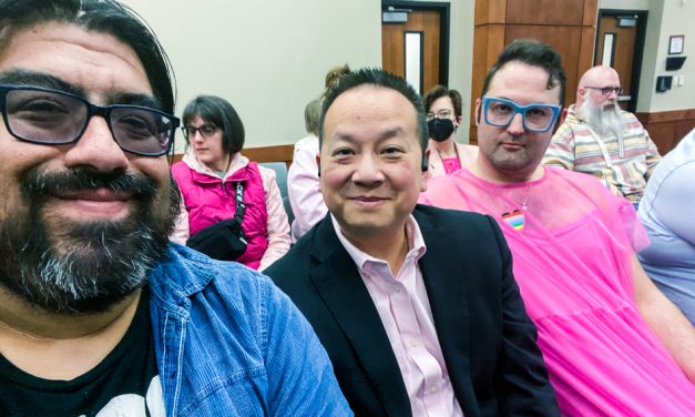 Supporters rally again for ‘Mr. T,” Lewisville ISD’s LGBTQ students and faculty