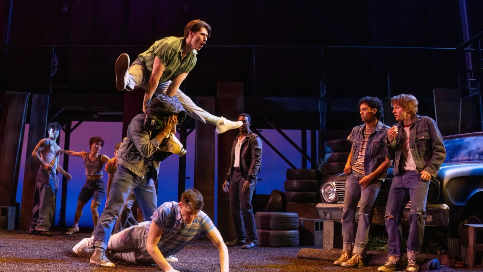 Review Broadway Dallas' 'The Outsiders' is like an east side story